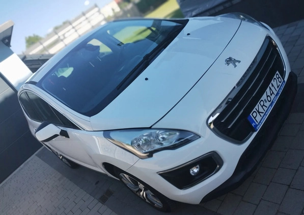 Peugeot 3008 cena 38000 przebieg: 153864, rok produkcji 2015 z Krotoszyn małe 301